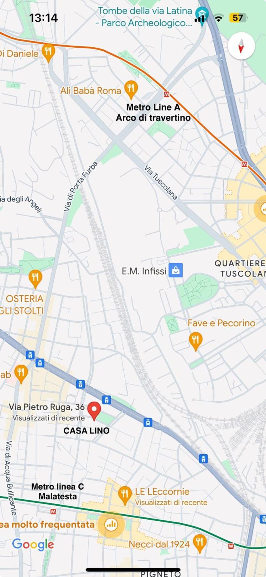 Apartmán Casa Lino Řím Exteriér fotografie